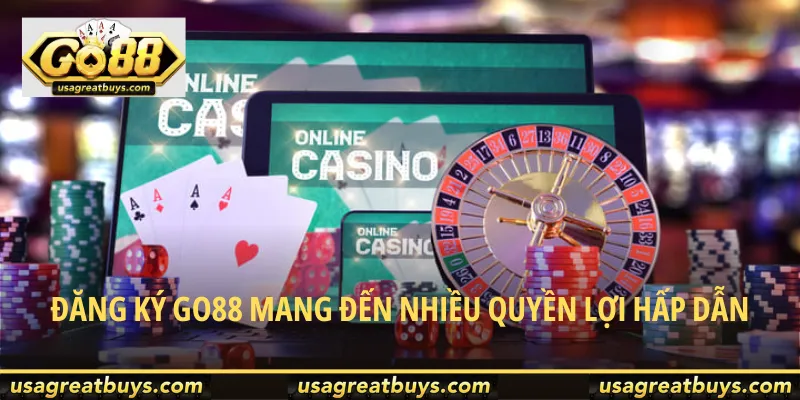 Đăng ký Go88 mang đến nhiều quyền lợi hấp dẫn dành hội viên