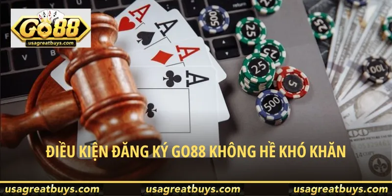 Điều kiện đăng ký Go88 không hề khó khăn