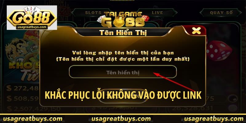 Khắc phục khi không vào được Go88 hiệu quả