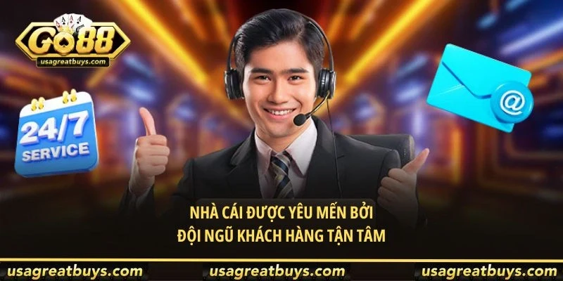 Nhà cái được yêu mến bởi đội ngũ khách hàng tận tâm