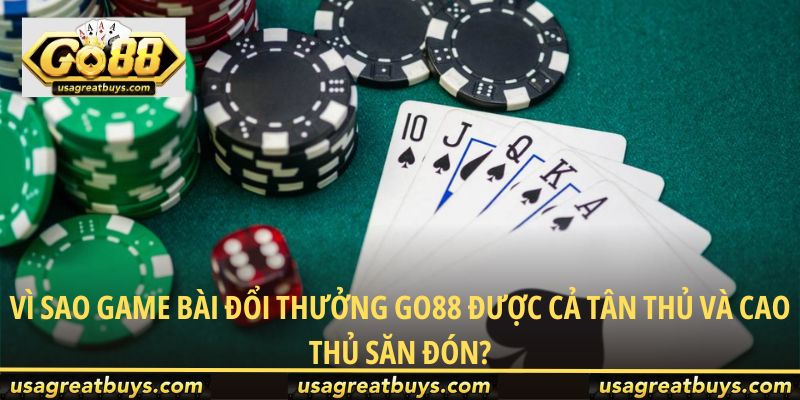 Ưu điểm của tiền thưởng trò chơi Go88
